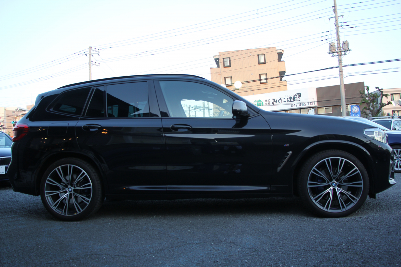 BMW X3 M40d 326馬力 3.0Lﾃﾞｨｰｾﾞﾙﾀｰﾎﾞ全席ﾋｰﾀｰ黒革 後席可倒調整 ﾊｰﾏﾝｶｰﾄﾞﾝ individual21ｲﾝﾁAW 追従ACC HUD 液晶ﾒｰﾀｰ ｽﾃｱﾘﾝｸﾞｻﾎﾟｰﾄ ﾀｯﾁ画面HDDﾅﾋﾞ360度ｶﾒﾗ LEDﾍｯﾄﾞﾗｲﾄ ｵｰﾄﾊｲﾋﾞｰﾑ 専用ﾃﾞﾌ&ﾌﾞﾚｰｷ 2年保証