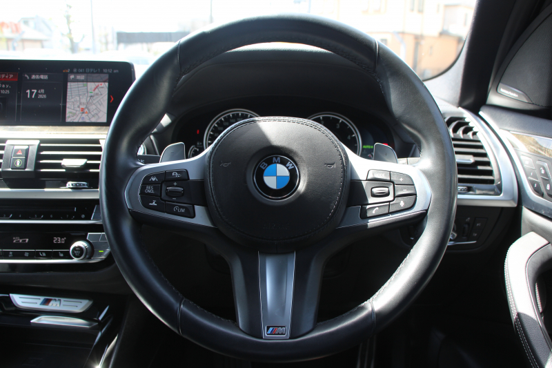 BMW X3 M40d 326馬力 3.0Lﾃﾞｨｰｾﾞﾙﾀｰﾎﾞ全席ﾋｰﾀｰ黒革 後席可倒調整 ﾊｰﾏﾝｶｰﾄﾞﾝ individual21ｲﾝﾁAW 追従ACC HUD 液晶ﾒｰﾀｰ ｽﾃｱﾘﾝｸﾞｻﾎﾟｰﾄ ﾀｯﾁ画面HDDﾅﾋﾞ360度ｶﾒﾗ LEDﾍｯﾄﾞﾗｲﾄ ｵｰﾄﾊｲﾋﾞｰﾑ 専用ﾃﾞﾌ&ﾌﾞﾚｰｷ 2年保証