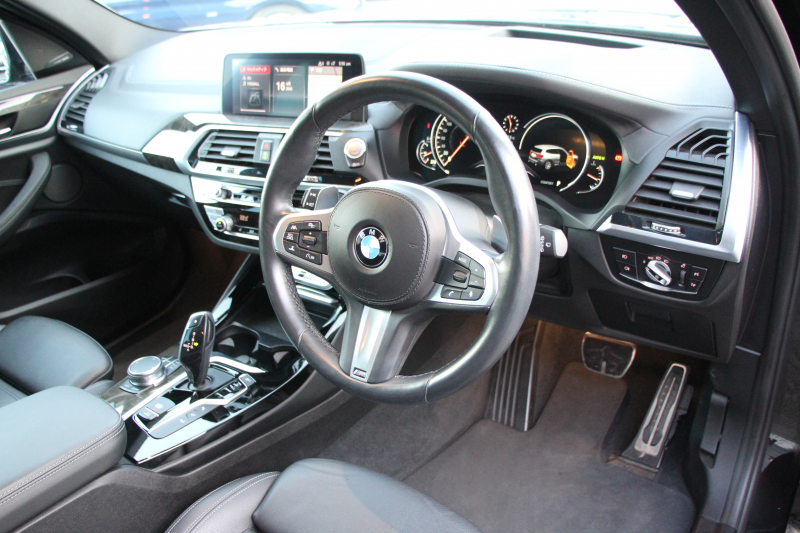 BMW X3 M40d 326馬力 3.0Lﾃﾞｨｰｾﾞﾙﾀｰﾎﾞ全席ﾋｰﾀｰ黒革 後席可倒調整 ﾊｰﾏﾝｶｰﾄﾞﾝ individual21ｲﾝﾁAW 追従ACC HUD 液晶ﾒｰﾀｰ ｽﾃｱﾘﾝｸﾞｻﾎﾟｰﾄ ﾀｯﾁ画面HDDﾅﾋﾞ360度ｶﾒﾗ LEDﾍｯﾄﾞﾗｲﾄ ｵｰﾄﾊｲﾋﾞｰﾑ 専用ﾃﾞﾌ&ﾌﾞﾚｰｷ 2年保証