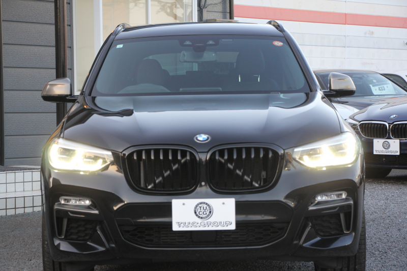 BMW X3 M40d 326馬力 3.0Lﾃﾞｨｰｾﾞﾙﾀｰﾎﾞ全席ﾋｰﾀｰ黒革 後席可倒調整 ﾊｰﾏﾝｶｰﾄﾞﾝ individual21ｲﾝﾁAW 追従ACC HUD 液晶ﾒｰﾀｰ ｽﾃｱﾘﾝｸﾞｻﾎﾟｰﾄ ﾀｯﾁ画面HDDﾅﾋﾞ360度ｶﾒﾗ LEDﾍｯﾄﾞﾗｲﾄ ｵｰﾄﾊｲﾋﾞｰﾑ 専用ﾃﾞﾌ&ﾌﾞﾚｰｷ 2年保証