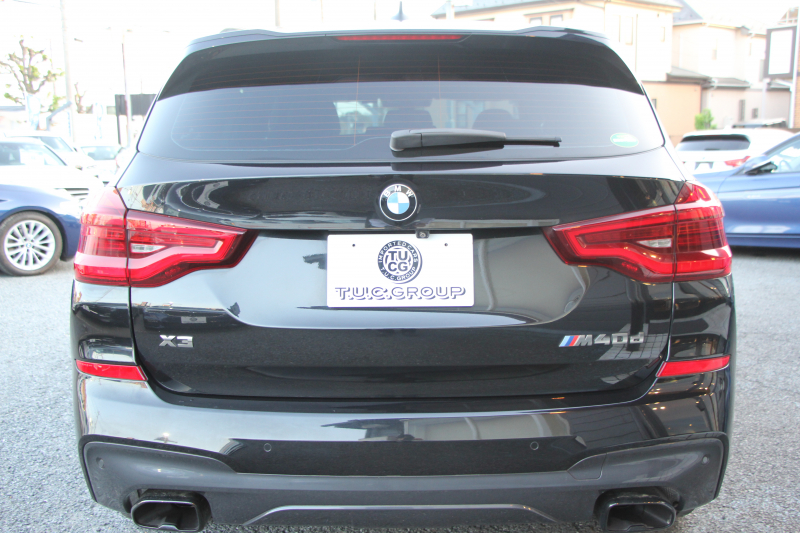 BMW X3 M40d 326馬力 3.0Lﾃﾞｨｰｾﾞﾙﾀｰﾎﾞ全席ﾋｰﾀｰ黒革 後席可倒調整 ﾊｰﾏﾝｶｰﾄﾞﾝ individual21ｲﾝﾁAW 追従ACC HUD 液晶ﾒｰﾀｰ ｽﾃｱﾘﾝｸﾞｻﾎﾟｰﾄ ﾀｯﾁ画面HDDﾅﾋﾞ360度ｶﾒﾗ LEDﾍｯﾄﾞﾗｲﾄ ｵｰﾄﾊｲﾋﾞｰﾑ 専用ﾃﾞﾌ&ﾌﾞﾚｰｷ 2年保証