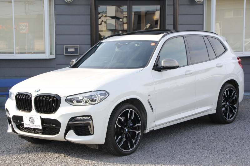 BMW X3 M40i ｾﾚｸﾄP ﾊﾟﾉﾗﾏｻﾝﾙｰﾌ 全席ﾋｰﾀｰ黒革 ﾊｰﾏﾝｶｰﾄﾞﾝ 387馬力 直6ｶﾞｿﾘﾝﾀｰﾎﾞBMWﾗｲﾌﾞｺｯｸﾋﾟｯﾄﾞｱﾀﾞﾌﾟﾃｨﾌﾞMｻｽ Mｽﾎﾟｰﾂﾌﾞﾚｰｷ ﾘｱｼｰﾄ可倒調整 360度ｶﾒﾗ ﾀｯﾁ画面HDDﾅﾋﾞTV ｱｯﾌﾟﾙｶｰﾌﾟﾚｲ LEDﾍｯﾄﾞﾗｲﾄ 電動ﾄﾗﾝｸ 2年保証