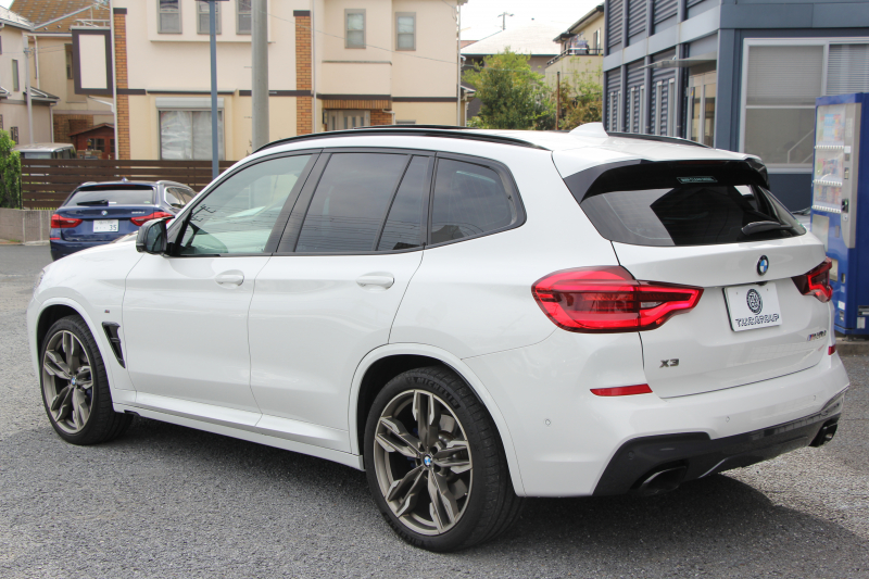BMW X3 M40d ｾﾚｸﾄP 3.0Lﾃﾞｨｰｾﾞﾙﾀｰﾎﾞindividualﾒﾘﾉｺﾝﾋﾞﾚｻﾞｰ ﾊﾟﾉﾗﾏｻﾝﾙｰﾌ ﾘｱｼｰﾄ可倒調整 追従ACC HUD 液晶ﾒｰﾀｰ 360度ｶﾒﾗ LEDﾍｯﾄﾞﾗｲﾄ ｵｰﾄﾊｲﾋﾞｰﾑ ﾀｯﾁ画面HDDﾅﾋﾞMspﾌﾞﾚｰｷ 専用ﾃﾞﾌ 2年保証
