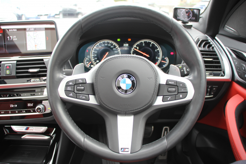 BMW X3 M40d ｾﾚｸﾄP 3.0Lﾃﾞｨｰｾﾞﾙﾀｰﾎﾞindividualﾒﾘﾉｺﾝﾋﾞﾚｻﾞｰ ﾊﾟﾉﾗﾏｻﾝﾙｰﾌ ﾘｱｼｰﾄ可倒調整 追従ACC HUD 液晶ﾒｰﾀｰ 360度ｶﾒﾗ LEDﾍｯﾄﾞﾗｲﾄ ｵｰﾄﾊｲﾋﾞｰﾑ ﾀｯﾁ画面HDDﾅﾋﾞMspﾌﾞﾚｰｷ 専用ﾃﾞﾌ 2年保証