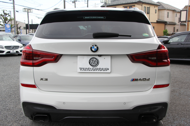 BMW X3 M40d ｾﾚｸﾄP 3.0Lﾃﾞｨｰｾﾞﾙﾀｰﾎﾞindividualﾒﾘﾉｺﾝﾋﾞﾚｻﾞｰ ﾊﾟﾉﾗﾏｻﾝﾙｰﾌ ﾘｱｼｰﾄ可倒調整 追従ACC HUD 液晶ﾒｰﾀｰ 360度ｶﾒﾗ LEDﾍｯﾄﾞﾗｲﾄ ｵｰﾄﾊｲﾋﾞｰﾑ ﾀｯﾁ画面HDDﾅﾋﾞMspﾌﾞﾚｰｷ 専用ﾃﾞﾌ 2年保証