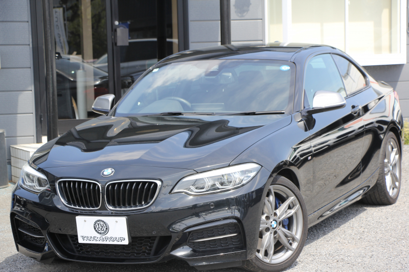 BMW 2シリーズ M240i ｸｰﾍﾟ後期 1ｵｰﾅ ﾌｪｲｽﾘﾌﾄ後 B58新ｴﾝｼﾞﾝ 340馬力 ｼｰﾄﾋｰﾀｰ LEDﾍｯﾄﾞﾗｲﾄ LEDﾃｰﾙ ｱﾀﾞﾌﾟﾃｨﾌﾞMｻｽ ﾀｯﾁ画面HDDﾅﾋﾞPｱｼｽﾄ ﾊﾟﾄﾞﾙｼﾌﾄ 8速AT 18AW ﾌﾞﾚｰｷ付ｸﾙｺﾝ 衝突軽減ﾌﾞﾚｰｷ 車線逸脱警告 歩行者警告 2年保証