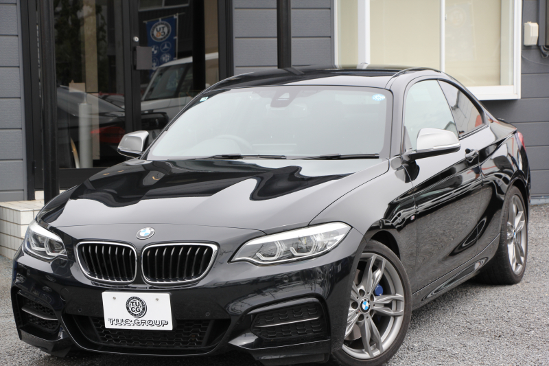BMW 2シリーズ M240i ｸｰﾍﾟ後期 1ｵｰﾅ ﾌｪｲｽﾘﾌﾄ後 B58新ｴﾝｼﾞﾝ 340馬力 ｼｰﾄﾋｰﾀｰ LEDﾍｯﾄﾞﾗｲﾄ LEDﾃｰﾙ ｱﾀﾞﾌﾟﾃｨﾌﾞMｻｽ ﾀｯﾁ画面HDDﾅﾋﾞPｱｼｽﾄ ﾊﾟﾄﾞﾙｼﾌﾄ 8速AT 18AW ﾌﾞﾚｰｷ付ｸﾙｺﾝ 衝突軽減ﾌﾞﾚｰｷ 車線逸脱警告 歩行者警告 2年保証