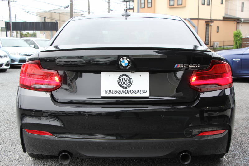 BMW 2シリーズ M240i ｸｰﾍﾟ後期 1ｵｰﾅ ﾌｪｲｽﾘﾌﾄ後 B58新ｴﾝｼﾞﾝ 340馬力 ｼｰﾄﾋｰﾀｰ LEDﾍｯﾄﾞﾗｲﾄ LEDﾃｰﾙ ｱﾀﾞﾌﾟﾃｨﾌﾞMｻｽ ﾀｯﾁ画面HDDﾅﾋﾞPｱｼｽﾄ ﾊﾟﾄﾞﾙｼﾌﾄ 8速AT 18AW ﾌﾞﾚｰｷ付ｸﾙｺﾝ 衝突軽減ﾌﾞﾚｰｷ 車線逸脱警告 歩行者警告 2年保証