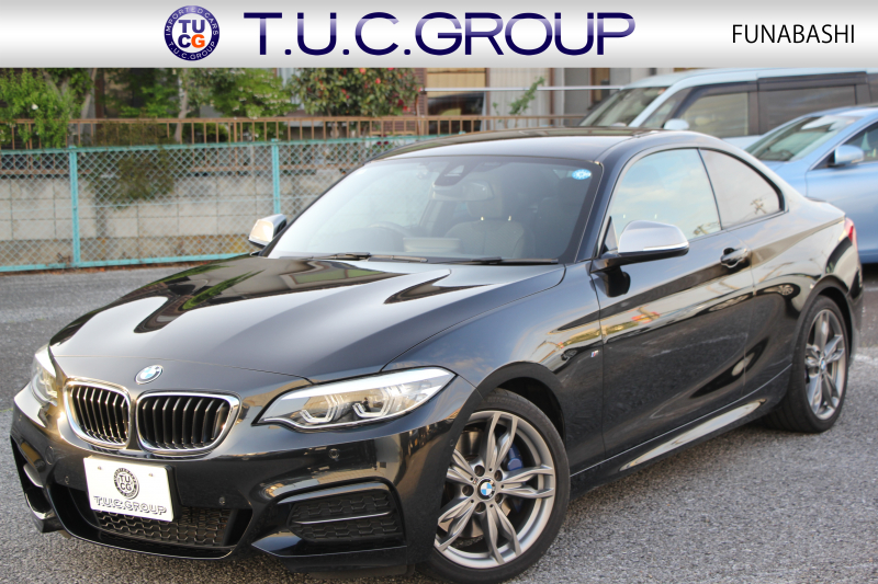 BMW 2シリーズ M240i ｸｰﾍﾟ後期 1ｵｰﾅ ﾌｪｲｽﾘﾌﾄ後 B58新ｴﾝｼﾞﾝ 340馬力 ｼｰﾄﾋｰﾀｰ LEDﾍｯﾄﾞﾗｲﾄ LEDﾃｰﾙ ｱﾀﾞﾌﾟﾃｨﾌﾞMｻｽ ﾀｯﾁ画面HDDﾅﾋﾞPｱｼｽﾄ ﾊﾟﾄﾞﾙｼﾌﾄ 8速AT 18AW ﾌﾞﾚｰｷ付ｸﾙｺﾝ 衝突軽減ﾌﾞﾚｰｷ 車線逸脱警告 歩行者警告 2年保証