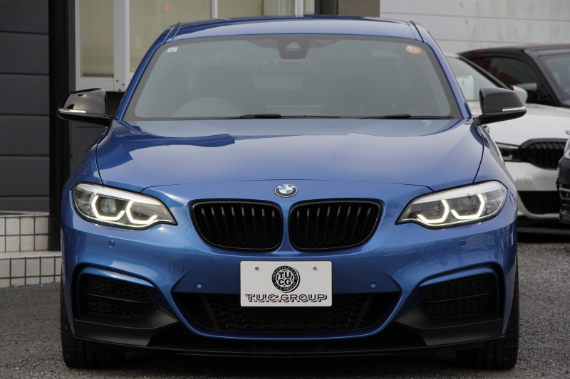BMW 2シリーズ M240i ｸｰﾍﾟ後期 ﾌｪｲｽﾘﾌﾄ後 6速MT 直6ﾀｰﾎﾞB58ｴﾝｼﾞﾝ ﾋｰﾀｰ黒革 REMUSﾏﾌﾗｰ Mﾊﾟﾌｫｰﾏﾝｽｴｱﾛ&19AW ｱﾀﾞﾌﾟﾃｨﾌﾞMｻｽ LEDﾍｯﾄﾞﾗｲﾄ&ﾃｰﾙ ﾊｰﾏﾝｶｰﾄﾞﾝ 衝突軽減ﾌﾞﾚｰｷ 車線逸脱警告 歩行者警告 ﾀｯﾁ画面HDDﾅﾋﾞPｱｼｽﾄ 2年保証
