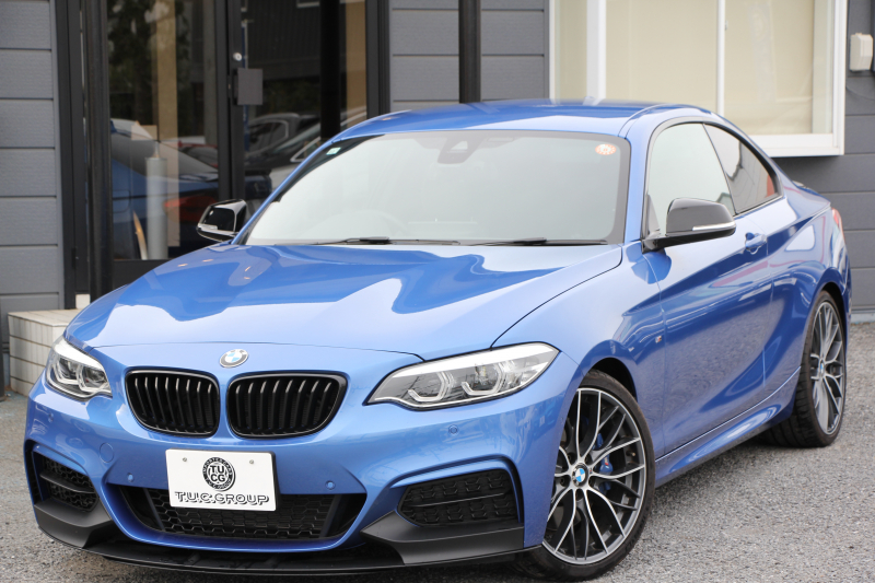 BMW 2シリーズ M240i ｸｰﾍﾟ後期 ﾌｪｲｽﾘﾌﾄ後 6速MT 直6ﾀｰﾎﾞB58ｴﾝｼﾞﾝ ﾋｰﾀｰ黒革 REMUSﾏﾌﾗｰ Mﾊﾟﾌｫｰﾏﾝｽｴｱﾛ&19AW ｱﾀﾞﾌﾟﾃｨﾌﾞMｻｽ LEDﾍｯﾄﾞﾗｲﾄ&ﾃｰﾙ ﾊｰﾏﾝｶｰﾄﾞﾝ 衝突軽減ﾌﾞﾚｰｷ 車線逸脱警告 歩行者警告 ﾀｯﾁ画面HDDﾅﾋﾞPｱｼｽﾄ 2年保証