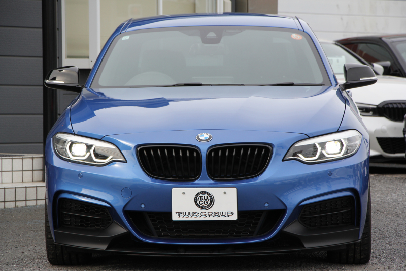 BMW 2シリーズ M240i ｸｰﾍﾟ後期 ﾌｪｲｽﾘﾌﾄ後 6速MT 直6ﾀｰﾎﾞB58ｴﾝｼﾞﾝ ﾋｰﾀｰ黒革 REMUSﾏﾌﾗｰ Mﾊﾟﾌｫｰﾏﾝｽｴｱﾛ&19AW ｱﾀﾞﾌﾟﾃｨﾌﾞMｻｽ LEDﾍｯﾄﾞﾗｲﾄ&ﾃｰﾙ ﾊｰﾏﾝｶｰﾄﾞﾝ 衝突軽減ﾌﾞﾚｰｷ 車線逸脱警告 歩行者警告 ﾀｯﾁ画面HDDﾅﾋﾞPｱｼｽﾄ 2年保証