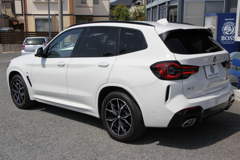 BMW X3 Xdrive20d Mｽﾎﾟｰﾂ ｻｳﾝﾄﾞP 後期 新車保証 全席ﾋｰﾀｰ黒革 ﾊｰﾏﾝｶｰﾄﾞﾝｻﾗｳﾝﾄﾞ渋滞時ﾊﾝｽﾞｵﾌ BMWﾗｲﾌﾞｺｯｸﾋﾟｯﾄ Applecarplay ﾀｯﾁ画面HDDﾅﾋﾞ追従ACC HUD 360度ｶﾒﾗ LEDﾍｯﾄﾞﾗｲﾄ ｱｺｰｽﾃｨｯｸｶﾞﾗｽ 2年保証