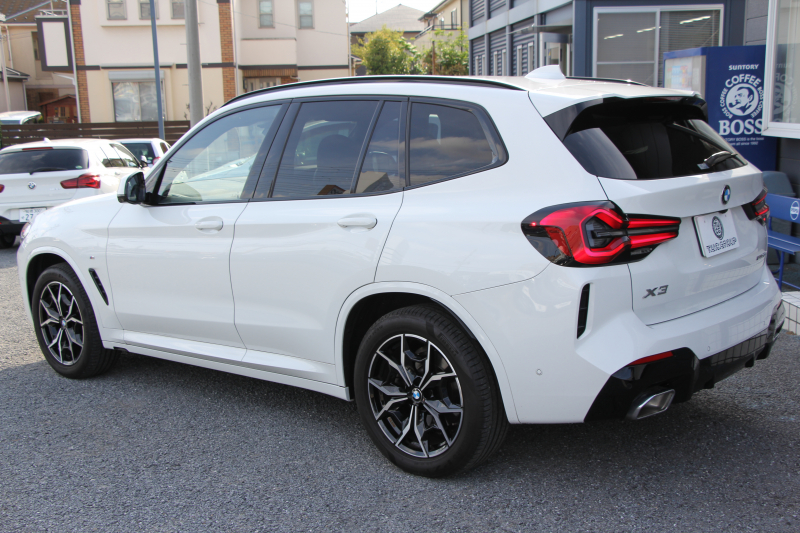 BMW X3 Xdrive20d Mｽﾎﾟｰﾂ ｻｳﾝﾄﾞP 後期 新車保証 全席ﾋｰﾀｰ黒革 ﾊｰﾏﾝｶｰﾄﾞﾝｻﾗｳﾝﾄﾞ渋滞時ﾊﾝｽﾞｵﾌ BMWﾗｲﾌﾞｺｯｸﾋﾟｯﾄ Applecarplay ﾀｯﾁ画面HDDﾅﾋﾞ追従ACC HUD 360度ｶﾒﾗ LEDﾍｯﾄﾞﾗｲﾄ ｱｺｰｽﾃｨｯｸｶﾞﾗｽ 2年保証