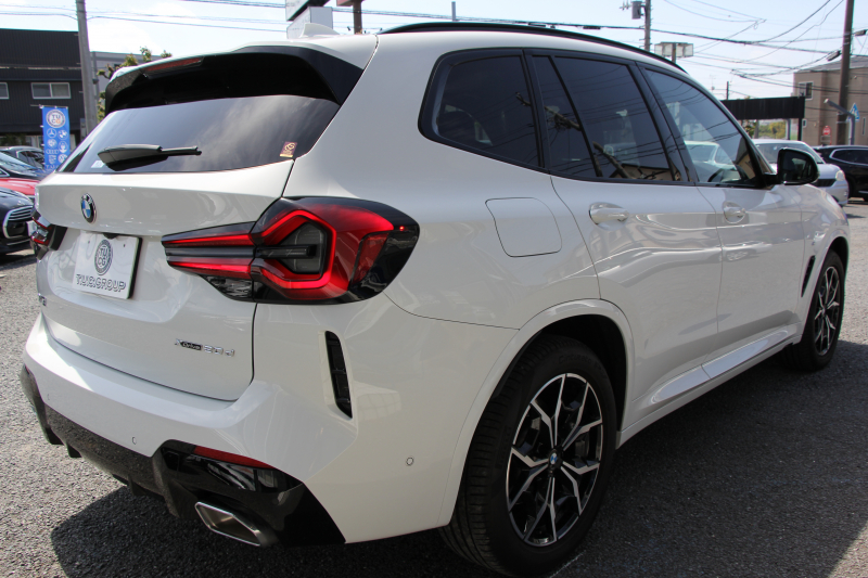 BMW X3 Xdrive20d Mｽﾎﾟｰﾂ ｻｳﾝﾄﾞP 後期 新車保証 全席ﾋｰﾀｰ黒革 ﾊｰﾏﾝｶｰﾄﾞﾝｻﾗｳﾝﾄﾞ渋滞時ﾊﾝｽﾞｵﾌ BMWﾗｲﾌﾞｺｯｸﾋﾟｯﾄ Applecarplay ﾀｯﾁ画面HDDﾅﾋﾞ追従ACC HUD 360度ｶﾒﾗ LEDﾍｯﾄﾞﾗｲﾄ ｱｺｰｽﾃｨｯｸｶﾞﾗｽ 2年保証