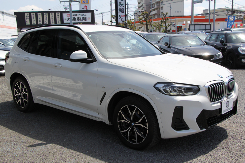 BMW X3 Xdrive20d Mｽﾎﾟｰﾂ ｻｳﾝﾄﾞP 後期 新車保証 全席ﾋｰﾀｰ黒革 ﾊｰﾏﾝｶｰﾄﾞﾝｻﾗｳﾝﾄﾞ渋滞時ﾊﾝｽﾞｵﾌ BMWﾗｲﾌﾞｺｯｸﾋﾟｯﾄ Applecarplay ﾀｯﾁ画面HDDﾅﾋﾞ追従ACC HUD 360度ｶﾒﾗ LEDﾍｯﾄﾞﾗｲﾄ ｱｺｰｽﾃｨｯｸｶﾞﾗｽ 2年保証