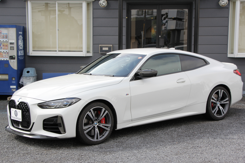 BMW 4シリーズ M440i Xdrive ｸｰﾍﾟｲﾉﾍﾞｰｼｮﾝP 4WD 1ｵ-ﾅ ﾋｰﾀｰ黒革  ﾊｰﾏﾝｶｰﾄﾞﾝ ﾚｰｻﾞｰﾗｲﾄ individual19AW ﾚｯﾄﾞｷｬﾘﾊﾟｰ 387馬力 直6ﾀｰﾎﾞ追従ACC HUD 360度ｶﾒﾗ 電動ﾄﾗﾝｸ BMWﾗｲﾌﾞｺｯｸﾋﾟｯﾄ ﾀｯﾁ画面HDDﾅﾋﾞTV ｱｯﾌﾟﾙｶｰﾌﾟﾚｲ 2年保証