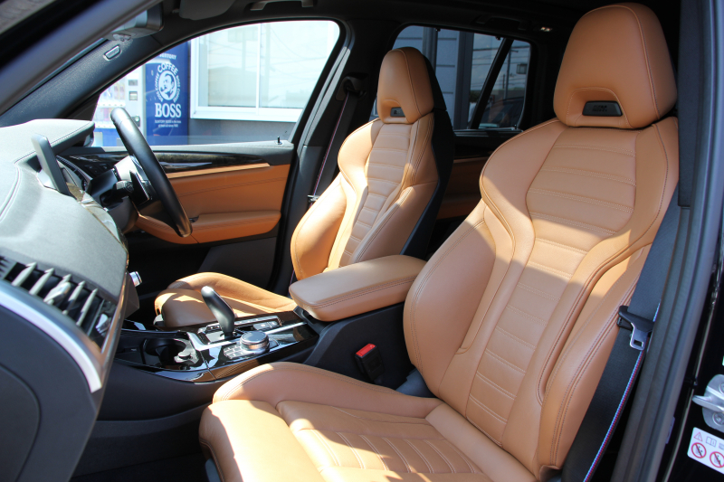 BMW X3 M40i ｾﾚｸﾄP ﾌｧｽﾄﾄﾗｯｸP 387馬力 直6ｶﾞｿﾘﾝﾀｰﾎﾞﾊﾟﾉﾗﾏｻﾝﾙｰﾌ ﾊｰﾏﾝｶｰﾄﾞﾝｻｳﾝﾄﾞ全席ﾋｰﾀｰ茶革 Mｽﾎﾟｰﾂｼｰﾄ ｱﾀﾞﾌﾟﾃｨﾌﾞMｻｽ Mｼｰﾄﾍﾞﾙﾄ Individual21AW BMWﾗｲﾌﾞｺｯｸﾋﾟｯﾄﾞ360度ｶﾒﾗ ﾀｯﾁ画面HDDﾅﾋﾞTV ｱｯﾌﾟﾙｶｰﾌﾟﾚｲ 2年保証