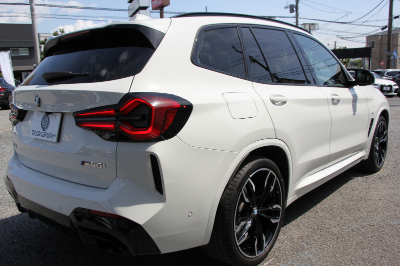 BMW X3 M40i 後期ﾓﾃﾞﾙ ｾﾚｸﾄ&ﾌｧｽﾄﾄﾗｯｸP ﾊﾟﾉﾗﾏｻﾝR 全席ﾋｰﾀｰ茶革 Mspｼｰﾄ Msp赤ﾌﾞﾚｰｷ Mｼｬﾄﾞｰﾗｲﾝ Mｼｰﾄﾍﾞﾙﾄ 21AW ｱﾀﾞﾌﾟﾃｨﾌﾞMｻｽ ﾊｰﾏﾝｶｰﾄﾞﾝ HUD 追従ACC 渋滞ﾊﾝｽﾞｵﾌ ｽﾃｱﾘﾝｸﾞﾋｰﾀｰ ｼﾞｪｽﾁｬｰC 387馬力直6ｶﾞｿﾘﾝﾀｰﾎﾞ2年保証