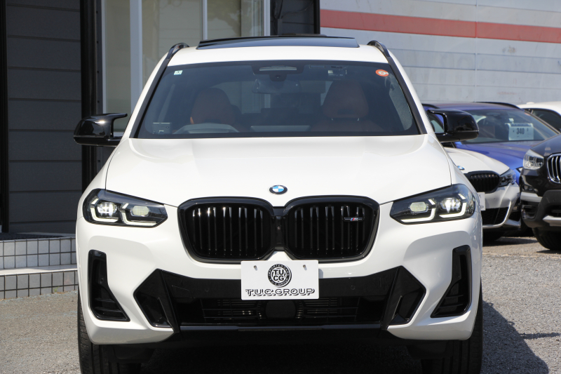 BMW X3 M40i 後期ﾓﾃﾞﾙ ｾﾚｸﾄ&ﾌｧｽﾄﾄﾗｯｸP ﾊﾟﾉﾗﾏｻﾝR 全席ﾋｰﾀｰ茶革 Mspｼｰﾄ Msp赤ﾌﾞﾚｰｷ Mｼｬﾄﾞｰﾗｲﾝ Mｼｰﾄﾍﾞﾙﾄ 21AW ｱﾀﾞﾌﾟﾃｨﾌﾞMｻｽ ﾊｰﾏﾝｶｰﾄﾞﾝ HUD 追従ACC 渋滞ﾊﾝｽﾞｵﾌ ｽﾃｱﾘﾝｸﾞﾋｰﾀｰ ｼﾞｪｽﾁｬｰC 387馬力直6ｶﾞｿﾘﾝﾀｰﾎﾞ2年保証
