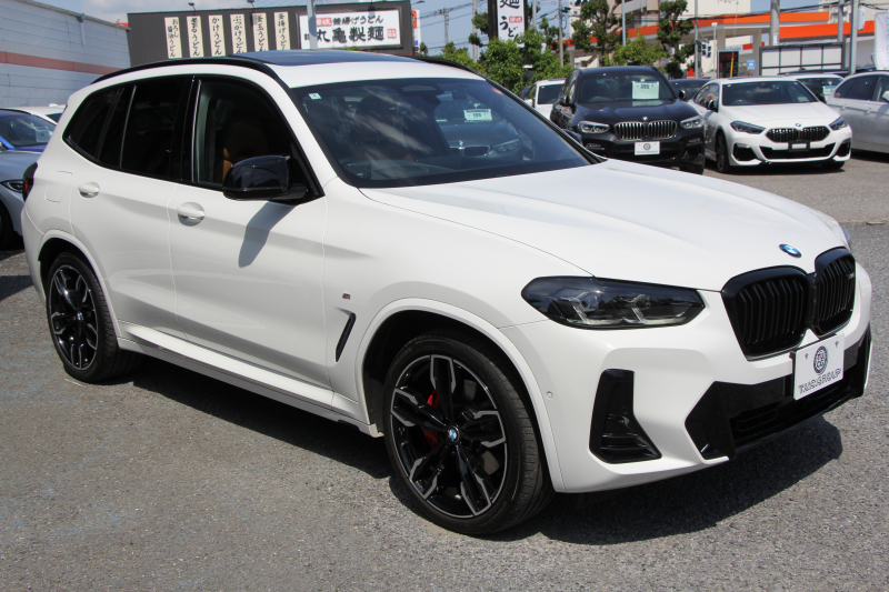BMW X3 M40i 後期ﾓﾃﾞﾙ ｾﾚｸﾄ&ﾌｧｽﾄﾄﾗｯｸP ﾊﾟﾉﾗﾏｻﾝR 全席ﾋｰﾀｰ茶革 Mspｼｰﾄ Msp赤ﾌﾞﾚｰｷ Mｼｬﾄﾞｰﾗｲﾝ Mｼｰﾄﾍﾞﾙﾄ 21AW ｱﾀﾞﾌﾟﾃｨﾌﾞMｻｽ ﾊｰﾏﾝｶｰﾄﾞﾝ HUD 追従ACC 渋滞ﾊﾝｽﾞｵﾌ ｽﾃｱﾘﾝｸﾞﾋｰﾀｰ ｼﾞｪｽﾁｬｰC 387馬力直6ｶﾞｿﾘﾝﾀｰﾎﾞ2年保証