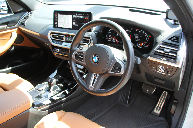 BMW X3 M40i 後期ﾓﾃﾞﾙ ｾﾚｸﾄ&ﾌｧｽﾄﾄﾗｯｸP ﾊﾟﾉﾗﾏｻﾝR 全席ﾋｰﾀｰ茶革 Mspｼｰﾄ Msp赤ﾌﾞﾚｰｷ Mｼｬﾄﾞｰﾗｲﾝ Mｼｰﾄﾍﾞﾙﾄ 21AW ｱﾀﾞﾌﾟﾃｨﾌﾞMｻｽ ﾊｰﾏﾝｶｰﾄﾞﾝ HUD 追従ACC 渋滞ﾊﾝｽﾞｵﾌ ｽﾃｱﾘﾝｸﾞﾋｰﾀｰ ｼﾞｪｽﾁｬｰC 387馬力直6ｶﾞｿﾘﾝﾀｰﾎﾞ2年保証
