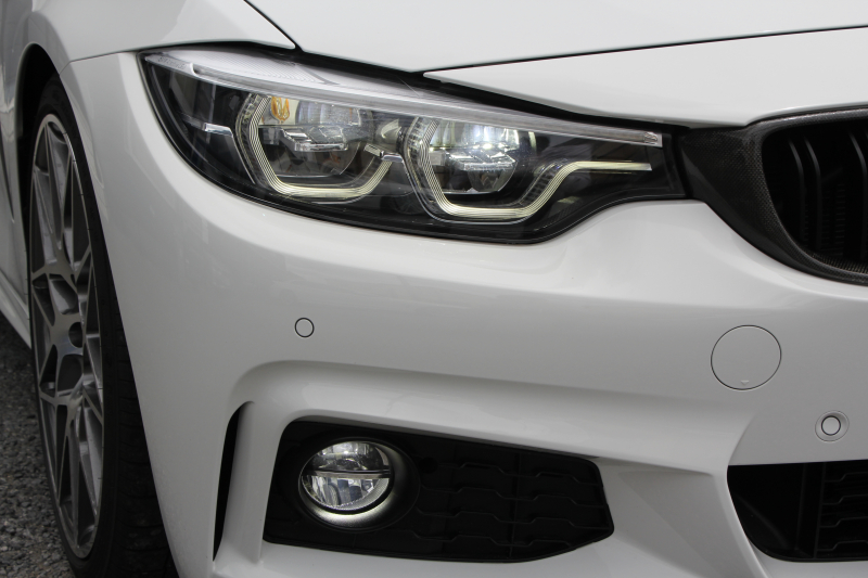 BMW 4シリーズ 420i ｸﾞﾗﾝｸｰﾍﾟMｽﾎﾟｰﾂ 後期 ﾋｰﾀｰ赤革 追従ACC 液晶ﾒｰﾀｰ LEDﾍｯﾄﾞﾗｲﾄ&ﾃｰﾙ ｺﾝﾍﾟﾃｨｼｮﾝﾙｯｸ19AW ﾀｯﾁ画面HDDﾅﾋﾞTV  衝突軽減ﾌﾞﾚｰｷ 車線逸脱警告 歩行者警告 電動ﾘｱｹﾞｰﾄ H&Rﾀﾞｳﾝｻｽ 2年保証