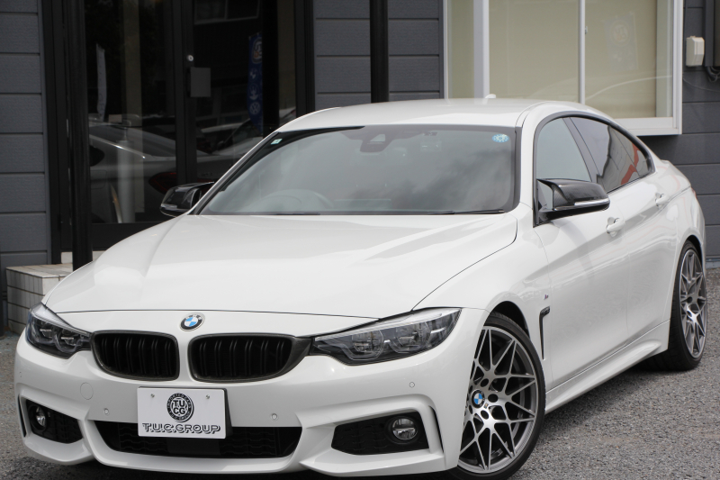 BMW 4シリーズ 420i ｸﾞﾗﾝｸｰﾍﾟMｽﾎﾟｰﾂ 後期 ﾋｰﾀｰ赤革 追従ACC 液晶ﾒｰﾀｰ LEDﾍｯﾄﾞﾗｲﾄ&ﾃｰﾙ ｺﾝﾍﾟﾃｨｼｮﾝﾙｯｸ19AW ﾀｯﾁ画面HDDﾅﾋﾞTV  衝突軽減ﾌﾞﾚｰｷ 車線逸脱警告 歩行者警告 電動ﾘｱｹﾞｰﾄ H&Rﾀﾞｳﾝｻｽ 2年保証
