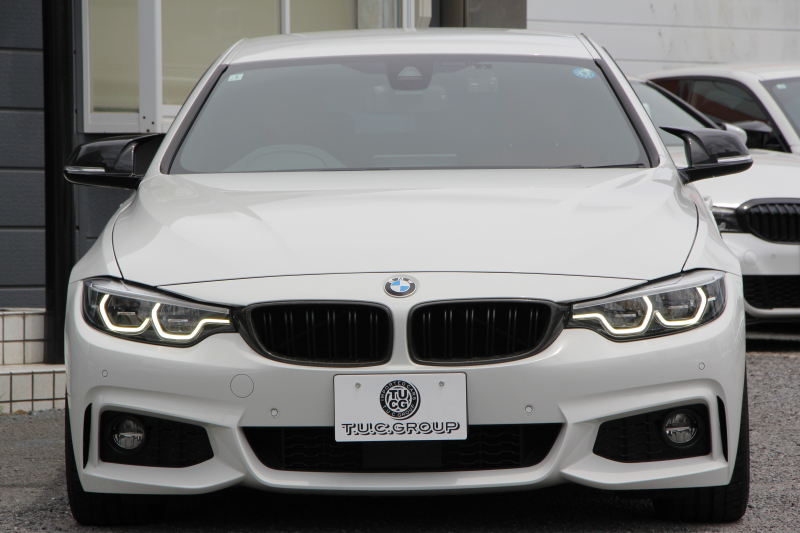 BMW 4シリーズ 420i ｸﾞﾗﾝｸｰﾍﾟMｽﾎﾟｰﾂ 後期 ﾋｰﾀｰ赤革 追従ACC 液晶ﾒｰﾀｰ LEDﾍｯﾄﾞﾗｲﾄ&ﾃｰﾙ ｺﾝﾍﾟﾃｨｼｮﾝﾙｯｸ19AW ﾀｯﾁ画面HDDﾅﾋﾞTV  衝突軽減ﾌﾞﾚｰｷ 車線逸脱警告 歩行者警告 電動ﾘｱｹﾞｰﾄ H&Rﾀﾞｳﾝｻｽ 2年保証