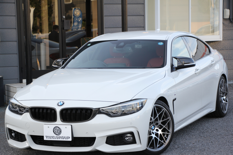 BMW 4シリーズ 420i ｸﾞﾗﾝｸｰﾍﾟMｽﾎﾟｰﾂ 後期 ﾋｰﾀｰ赤革 追従ACC 液晶ﾒｰﾀｰ LEDﾍｯﾄﾞﾗｲﾄ&ﾃｰﾙ ｺﾝﾍﾟﾃｨｼｮﾝﾙｯｸ19AW ﾀｯﾁ画面HDDﾅﾋﾞTV  衝突軽減ﾌﾞﾚｰｷ 車線逸脱警告 歩行者警告 電動ﾘｱｹﾞｰﾄ H&Rﾀﾞｳﾝｻｽ 2年保証