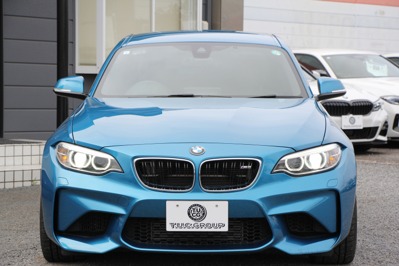 BMW Mシリーズ M2 ｸｰﾍﾟMDCT ﾋｰﾀｰ黒革 370馬力 直6ﾀｰﾎﾞ7速DCT ﾊｰﾏﾝｶｰﾄﾞﾝ ﾀｯﾁﾊﾟｯﾄﾞ対応HDDﾅﾋﾞBｶﾒﾗ 専用19AW 衝突軽減ﾌﾞﾚｰｷ 車線逸脱警告 歩行者警告 ﾌﾞﾚｰｷ付ｸﾙｺﾝ ｽﾏｰﾄｷｰ ｶｰﾎﾞﾝｲﾝﾃﾘｱﾄﾘﾑ ﾊﾟﾄﾞﾙｼﾌﾄ 2年保証