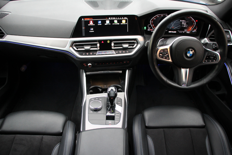 BMW 3シリーズ 320d Xdrive ﾂｰﾘﾝｸﾞMｽﾎﾟｰﾂ ｺﾝﾌｫｰﾄP 追従ACC 渋滞ﾊﾝｽﾞｵﾌ ｼｰﾄﾋｰﾀｰ LEDﾍｯﾄﾞﾗｲﾄ ｵｰﾄﾊｲﾋﾞｰﾑ ｱｯﾌﾟﾙｶｰﾌﾟﾚｲ ﾌﾙｾｸﾞTV ﾀｯﾁ画面HDDﾅﾋﾞPｱｼｽﾄ 専用ｴｱﾛ ﾊﾟﾄﾞﾙｼﾌﾄ 電動ﾄﾗﾝｸ ﾊｰﾌﾚｻﾞｰ 2年保証