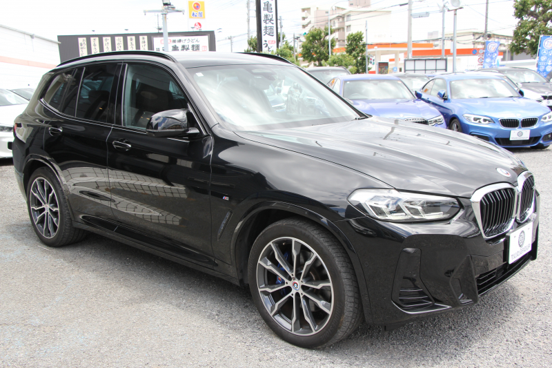 BMW X3 BMW X3 M40d 後期 ﾏｲﾙﾄﾞHV 340馬力 直6ﾃﾞｨｰｾﾞﾙﾀｰﾎﾞ全席ﾋｰﾀｰ茶革 ｱｸﾃｨﾌﾞﾍﾞﾝﾁﾚｰｼｮﾝ ｱﾀﾞﾌﾟﾃｨﾌﾞMｻｽ 専用ﾃﾞﾌ Mspﾌﾞﾚｰｷ HUD 追従ACC 渋滞ﾊﾝｽﾞｵﾌ ﾀｯﾁ画面HDDﾅﾋﾞ360度ｶﾒﾗ LEDﾍｯﾄﾞﾗｲﾄ ｱｯﾌﾟﾙｶｰﾌﾟﾚｲ BMWﾗｲﾌﾞｺｯｸﾋﾟｯﾄﾞ2年保証