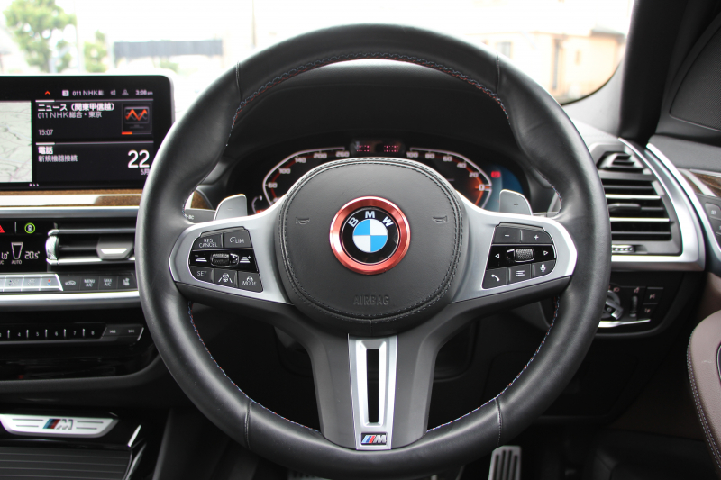 BMW X3 BMW X3 M40d 後期 ﾏｲﾙﾄﾞHV 340馬力 直6ﾃﾞｨｰｾﾞﾙﾀｰﾎﾞ全席ﾋｰﾀｰ茶革 ｱｸﾃｨﾌﾞﾍﾞﾝﾁﾚｰｼｮﾝ ｱﾀﾞﾌﾟﾃｨﾌﾞMｻｽ 専用ﾃﾞﾌ Mspﾌﾞﾚｰｷ HUD 追従ACC 渋滞ﾊﾝｽﾞｵﾌ ﾀｯﾁ画面HDDﾅﾋﾞ360度ｶﾒﾗ LEDﾍｯﾄﾞﾗｲﾄ ｱｯﾌﾟﾙｶｰﾌﾟﾚｲ BMWﾗｲﾌﾞｺｯｸﾋﾟｯﾄﾞ2年保証