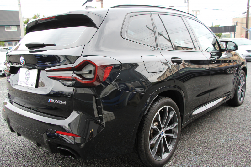 BMW X3 BMW X3 M40d 後期 ﾏｲﾙﾄﾞHV 340馬力 直6ﾃﾞｨｰｾﾞﾙﾀｰﾎﾞ全席ﾋｰﾀｰ茶革 ｱｸﾃｨﾌﾞﾍﾞﾝﾁﾚｰｼｮﾝ ｱﾀﾞﾌﾟﾃｨﾌﾞMｻｽ 専用ﾃﾞﾌ Mspﾌﾞﾚｰｷ HUD 追従ACC 渋滞ﾊﾝｽﾞｵﾌ ﾀｯﾁ画面HDDﾅﾋﾞ360度ｶﾒﾗ LEDﾍｯﾄﾞﾗｲﾄ ｱｯﾌﾟﾙｶｰﾌﾟﾚｲ BMWﾗｲﾌﾞｺｯｸﾋﾟｯﾄﾞ2年保証