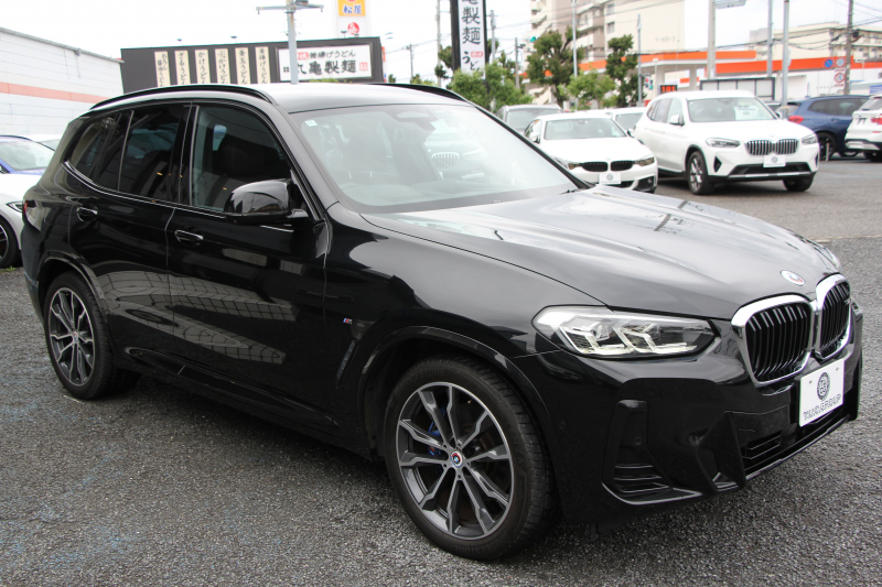 BMW X3 BMW X3 M40d 後期 ﾏｲﾙﾄﾞHV 340馬力 直6ﾃﾞｨｰｾﾞﾙﾀｰﾎﾞ全席ﾋｰﾀｰ茶革 ｱｸﾃｨﾌﾞﾍﾞﾝﾁﾚｰｼｮﾝ ｱﾀﾞﾌﾟﾃｨﾌﾞMｻｽ 専用ﾃﾞﾌ Mspﾌﾞﾚｰｷ HUD 追従ACC 渋滞ﾊﾝｽﾞｵﾌ ﾀｯﾁ画面HDDﾅﾋﾞ360度ｶﾒﾗ LEDﾍｯﾄﾞﾗｲﾄ ｱｯﾌﾟﾙｶｰﾌﾟﾚｲ BMWﾗｲﾌﾞｺｯｸﾋﾟｯﾄﾞ2年保証