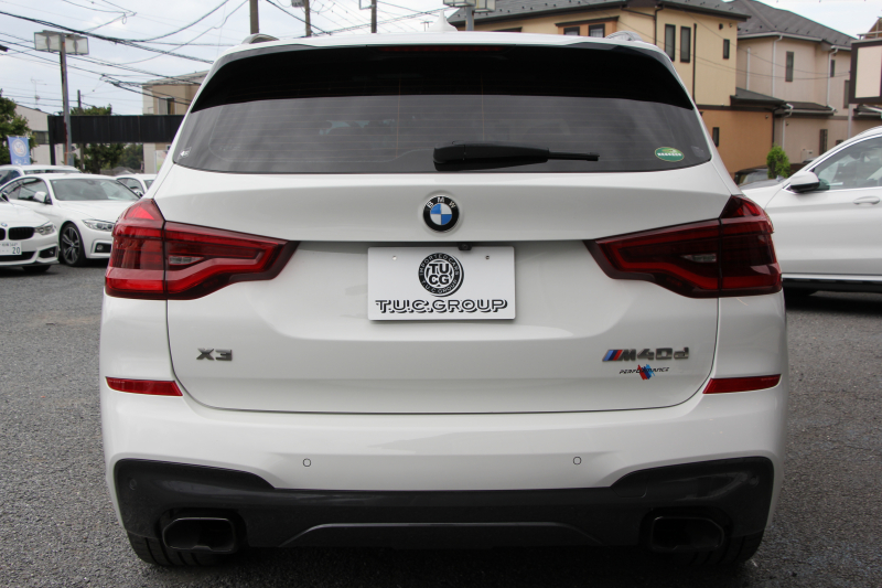 BMW X3 M40d ｾﾚｸﾄP 326馬力 3.0Lﾃﾞｨｰｾﾞﾙﾀｰﾎﾞﾊﾟﾉﾗﾏｻﾝﾙｰﾌ 全席ﾋｰﾀｰ黒革 ﾘｱｼｰﾄ可倒調整 ﾊｰﾏﾝｶｰﾄﾞﾝｻｳﾝﾄﾞindividual21AW 追従ACC HUD 液晶ﾒｰﾀｰ ｽﾃｱﾘﾝｸﾞｻﾎﾟｰﾄ ﾀｯﾁ画面HDDﾅﾋﾞ360度ｶﾒﾗ LEDﾍｯﾄﾞﾗｲﾄ ｵｰﾄﾊｲﾋﾞｰﾑ 専用ﾃﾞﾌ&ﾌﾞﾚｰｷ 2年保証