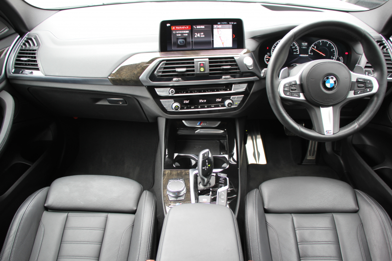 BMW X3 M40d ｾﾚｸﾄP 326馬力 3.0Lﾃﾞｨｰｾﾞﾙﾀｰﾎﾞﾊﾟﾉﾗﾏｻﾝﾙｰﾌ 全席ﾋｰﾀｰ黒革 ﾘｱｼｰﾄ可倒調整 ﾊｰﾏﾝｶｰﾄﾞﾝｻｳﾝﾄﾞindividual21AW 追従ACC HUD 液晶ﾒｰﾀｰ ｽﾃｱﾘﾝｸﾞｻﾎﾟｰﾄ ﾀｯﾁ画面HDDﾅﾋﾞ360度ｶﾒﾗ LEDﾍｯﾄﾞﾗｲﾄ ｵｰﾄﾊｲﾋﾞｰﾑ 専用ﾃﾞﾌ&ﾌﾞﾚｰｷ 2年保証
