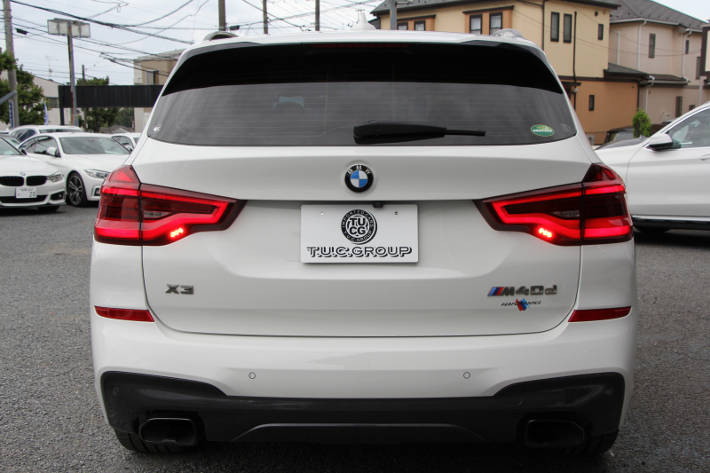 BMW X3 M40d ｾﾚｸﾄP 326馬力 3.0Lﾃﾞｨｰｾﾞﾙﾀｰﾎﾞﾊﾟﾉﾗﾏｻﾝﾙｰﾌ 全席ﾋｰﾀｰ黒革 ﾘｱｼｰﾄ可倒調整 ﾊｰﾏﾝｶｰﾄﾞﾝｻｳﾝﾄﾞindividual21AW 追従ACC HUD 液晶ﾒｰﾀｰ ｽﾃｱﾘﾝｸﾞｻﾎﾟｰﾄ ﾀｯﾁ画面HDDﾅﾋﾞ360度ｶﾒﾗ LEDﾍｯﾄﾞﾗｲﾄ ｵｰﾄﾊｲﾋﾞｰﾑ 専用ﾃﾞﾌ&ﾌﾞﾚｰｷ 2年保証