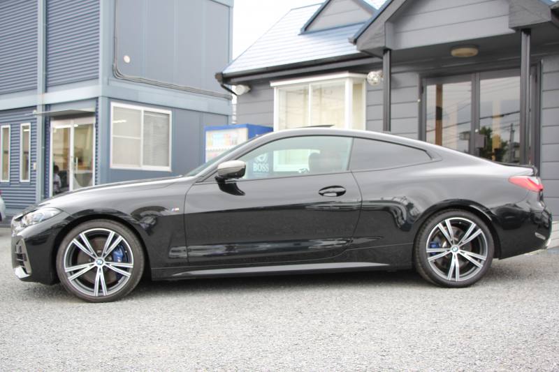 BMW 4シリーズ M440i Xdrive ｸｰﾍﾟｲﾉﾍﾞｰｼｮﾝP 4WD ｻﾝﾙｰﾌ ﾋｰﾀｰ赤革 渋滞ﾊﾝｽﾞｵﾌ ﾊｰﾏﾝｶｰﾄﾞﾝ ﾚｰｻﾞｰﾗｲﾄ ｲﾝﾃﾞｨﾋﾞｼﾞｭｱﾙ19AW 387馬力 直6ﾀｰﾎﾞ追従ACC HUD 360度ｶﾒﾗ 電動ﾄﾗﾝｸ ﾗｲﾌﾞｺｯｸﾋﾟｯﾄ ﾀｯﾁ画面HDDﾅﾋﾞTV ｱｯﾌﾟﾙｶｰﾌﾟﾚｲ 2年保証