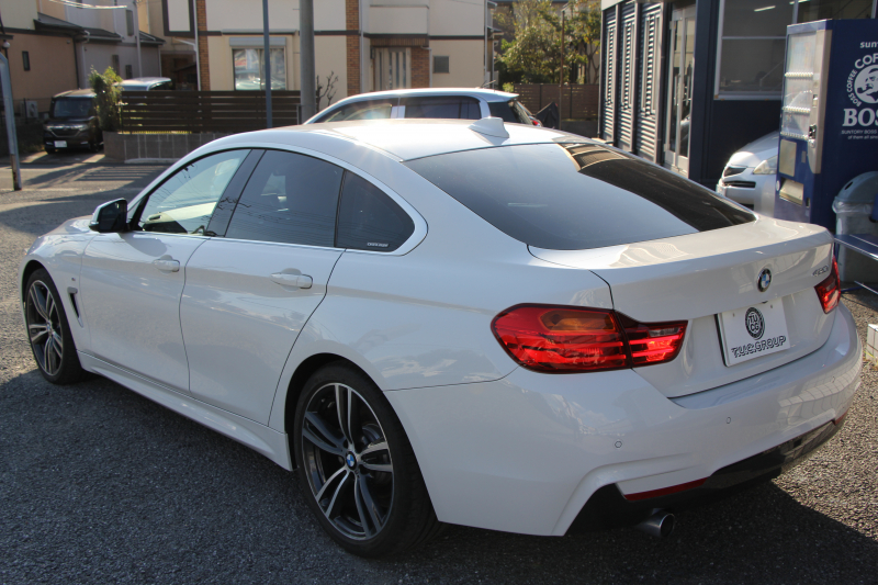 BMW 4シリーズ 420i ｸﾞﾗﾝｸｰﾍﾟｲﾝｽﾀｲﾙ 200台限定車 ﾋｰﾀｰ茶革 追従ACC LEDﾍｯﾄﾞﾗｲﾄ&ﾌｫｸﾞHUD ﾚｰﾝﾁｪﾝｼﾞ警告 ｻﾃﾝｳｲﾝﾄﾞｰﾓｰﾙ 衝突軽減ﾌﾞﾚｰｷ 車線逸脱警告 歩行者警告 ﾌﾙｾｸﾞTV ﾀｯﾁﾊﾟｯﾄﾞ対応HDDﾅﾋﾞ電動ﾄﾗﾝｸ 2年保証
