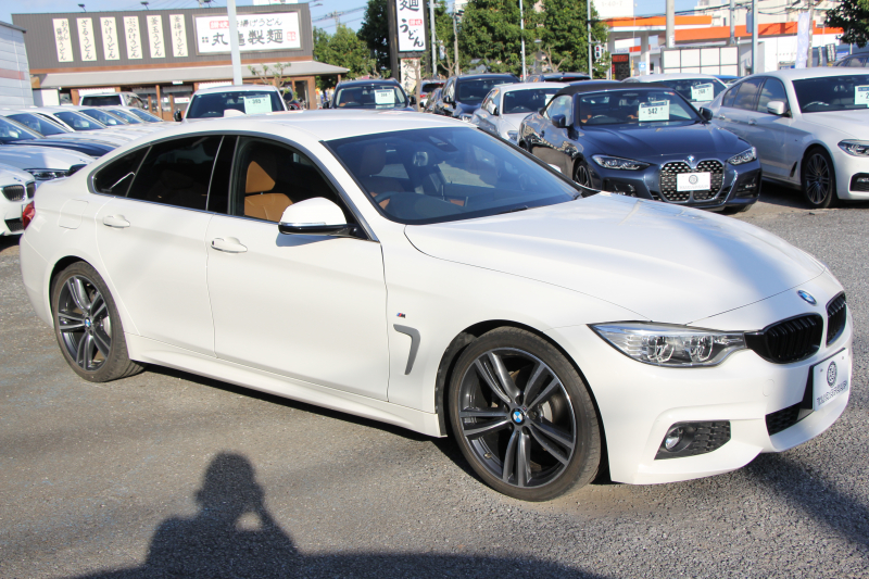 BMW 4シリーズ 420i ｸﾞﾗﾝｸｰﾍﾟｲﾝｽﾀｲﾙ 200台限定車 ﾋｰﾀｰ茶革 追従ACC LEDﾍｯﾄﾞﾗｲﾄ&ﾌｫｸﾞHUD ﾚｰﾝﾁｪﾝｼﾞ警告 ｻﾃﾝｳｲﾝﾄﾞｰﾓｰﾙ 衝突軽減ﾌﾞﾚｰｷ 車線逸脱警告 歩行者警告 ﾌﾙｾｸﾞTV ﾀｯﾁﾊﾟｯﾄﾞ対応HDDﾅﾋﾞ電動ﾄﾗﾝｸ 2年保証