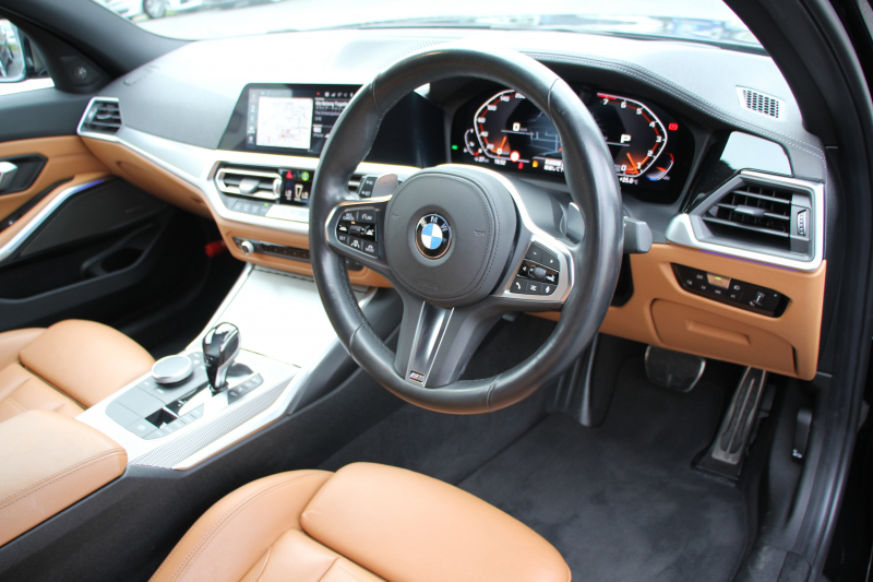 BMW 3シリーズ M340i Xdrive ｲﾉﾍﾞｰｼｮﾝP 4WD 直6ﾀｰﾎﾞ387馬力 ﾋｰﾀｰ茶革 ﾚｰｻﾞｰﾗｲﾄ 渋滞ﾊﾝｽﾞｵﾌ HUD ｼﾞｪｽﾁｬｰC ﾊｰﾏﾝｶｰﾄﾞﾝｻﾗｳﾝﾄﾞｱﾀﾞﾌﾟﾃｨﾌﾞMｻｽ 専用ﾃﾞﾌ 19AW Mｽﾎﾟｰﾂﾌﾞﾚｰｷ BMWﾗｲﾌﾞｺｯｸﾋﾟｯﾄﾞﾊﾟｰｷﾝｸﾞｱｼｽﾄﾌﾟﾗｽ 360度ｶﾒﾗ 2年保証