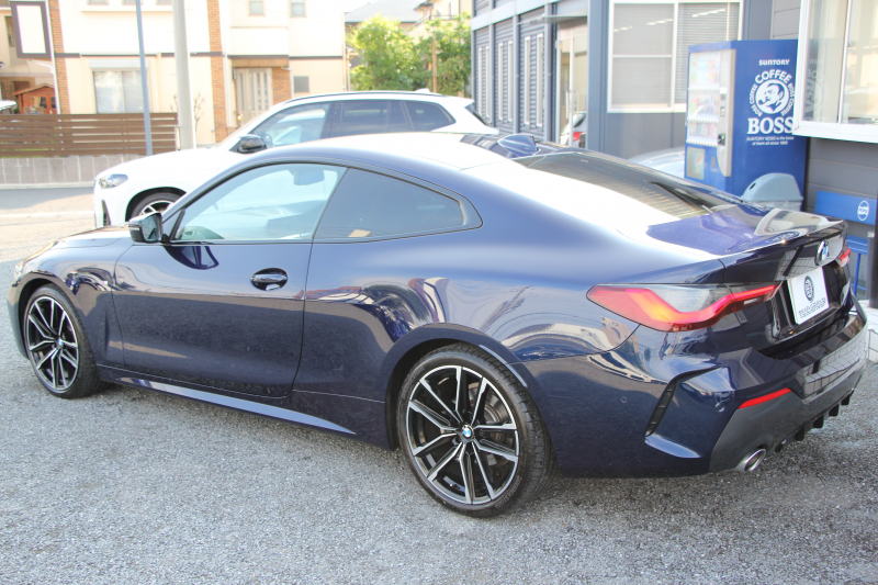 BMW 4シリーズ 420i ｸｰﾍﾟMｽﾎﾟｰﾂ 1ｵｰﾅｰ Individualｶﾗｰ｢ﾀﾝｻﾞﾅｲﾄﾌﾞﾙｰ｣ ﾋｰﾀｰ付ｺﾆｬｯｸﾚｻﾞｰ Mspｼｰﾄ ｺﾝﾌｫｰﾄP  OP19AW LEDﾍｯﾄﾞﾗｲﾄ 電動ﾄﾗﾝｸ 追従ACC 渋滞時ﾊﾝｽﾞｵﾌ BMWﾗｲﾌﾞｺｯｸﾋﾟｯﾄ Pｱｼｽﾄﾌﾟﾗｽ 360ｶﾒﾗ ｱﾝﾋﾞｴﾝﾄﾗｲﾄ 2年保証