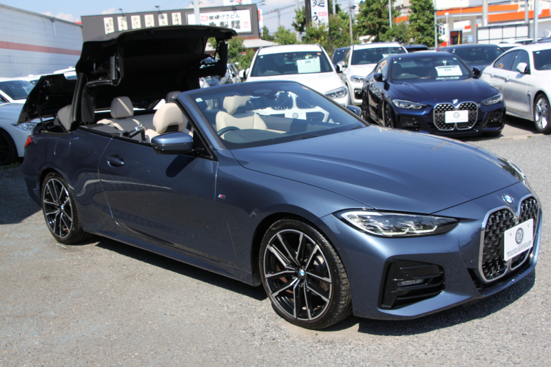 BMW 4シリーズ 420i ｶﾌﾞﾘｵﾚ Mｽﾎﾟｰﾂ ｺﾝﾌｫｰﾄP 1ｵｰﾅ ｵｲｽﾀｰﾚｻﾞｰ ｴｱｶﾗｰ ｼｰﾄﾋｰﾀｰ ﾊｰﾏﾝｶｰﾄﾞﾝ 360度ｶﾒﾗ ｵﾌﾟｼｮﾝ19AW 追従ACC 渋滞ﾊﾝｽﾞｵﾌ LEDﾍｯﾄﾞﾗｲﾄ ｵｰﾄﾊｲﾋﾞｰﾑ ﾀｯﾁ画面HDDﾅﾋﾞｱﾝﾋﾞｴﾝﾄﾗｲﾄ ﾜｲﾔﾚｽ充電 ｱｯﾌﾟﾙｶｰﾌﾟﾚｲ 2年保証