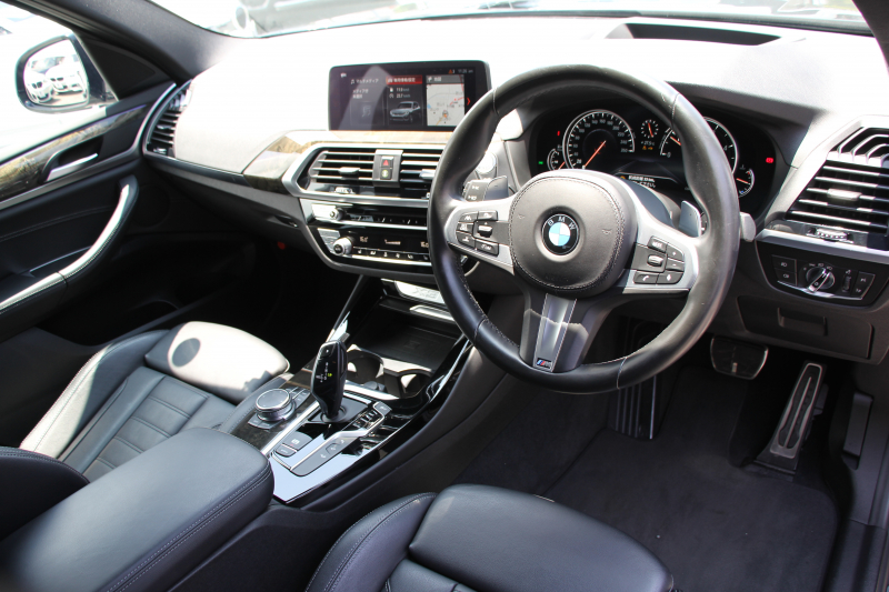 BMW X3 Xdrive20d Mｽﾎﾟｰﾂ ﾊｲﾗｲﾝ 全席ﾋｰﾀｰ黒革 ｵﾌﾟｼｮﾝ20AW HUD LEDﾍｯﾄﾞﾗｲﾄ ｵｰﾄﾊｲﾋﾞｰﾑ ﾀｯﾁﾊﾟﾈﾙ対応HDDﾅﾋﾞTV 液晶ﾒｰﾀｰ 360度ｶﾒﾗ ｽﾃｱﾘﾝｸﾞｻﾎﾟｰﾄ 追従ACC 衝突軽減ﾌﾞﾚｰｷ 電動ﾄﾗﾝｸ ｱﾝﾋﾞｴﾝﾄﾗｲﾄ 2年保証