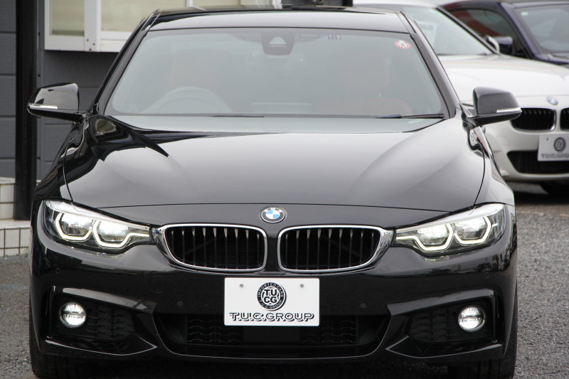 BMW 4シリーズ 420i ｸｰﾍﾟMｽﾎﾟｰﾂ 後期ﾓﾃﾞﾙ ﾋｰﾀｰ赤革 追従ACC LEDﾍｯﾄﾞﾗｲﾄ&ﾃｰﾙ ﾀｯﾁ画面HDDﾅﾋﾞTV 液晶ﾒｰﾀｰ 衝突軽減ﾌﾞﾚｰｷ 車線逸脱警告 歩行者警告 ﾚｰﾝﾁｪﾝｼﾞ警告 Bｶﾒﾗ Bluetooth接続 専用ｴｱﾛ ﾊﾟﾄﾞﾙｼﾌﾄ 2年保証