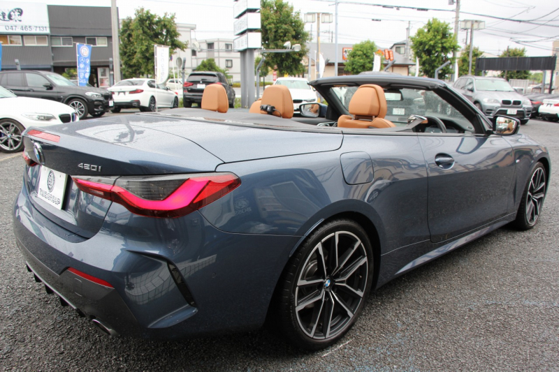 BMW 4シリーズ 420i ｶﾌﾞﾘｵﾚ Mｽﾎﾟｰﾂ ｺﾝﾌｫｰﾄP 1ｵｰﾅ ｼﾙﾊﾞｰﾄｯﾌﾟｺﾆｬｯｸﾚｻﾞｰ ｴｱｶﾗｰ ｼｰﾄﾋｰﾀｰ 360度ｶﾒﾗ ｵﾌﾟｼｮﾝ19AW 追従ACC 渋滞ﾊﾝｽﾞｵﾌ LEDﾍｯﾄﾞﾗｲﾄ ｵｰﾄﾊｲﾋﾞｰﾑ ﾀｯﾁ画面HDDﾅﾋﾞｱﾝﾋﾞｴﾝﾄﾗｲﾄ ﾜｲﾔﾚｽ充電 ｱｯﾌﾟﾙｶｰﾌﾟﾚｲ 2年保証