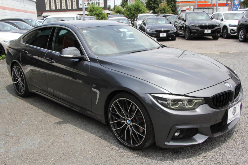 BMW 4シリーズ 440i ｸﾞﾗﾝｸｰﾍﾟMｽﾎﾟｰﾂ 後期ﾓﾃﾞﾙ B58ｴﾝｼﾞﾝ 326馬力 直6ﾀｰﾎﾞ後輪駆動 Individualｺﾞｰﾙﾃﾞﾝﾌﾞﾗｳﾝﾒﾘﾉﾚｻﾞｰ Mﾊﾟﾌｫｰﾏﾝｽ20AW ｻﾃﾝｱﾙﾐﾆｳﾑｴｸｽﾃﾘｱ LEDﾍｯﾄﾞﾗｲﾄ&ﾃｰﾙ 追従ACC 液晶ﾒｰﾀｰ ﾊｰﾏﾝｶｰﾄﾞﾝ HDDﾅﾋﾞTV 2年保証