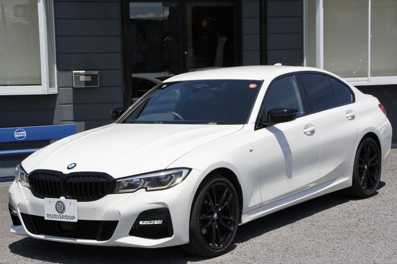 BMW 3シリーズ 320d Xdrive Mｽﾎﾟｰﾂ ｴﾃﾞｨｼｮﾝｻﾝﾗｲｽﾞ限定車 ﾋｰﾀｰ黒革 ﾚｰｻﾞｰﾗｲﾄ ｱﾀﾞﾌﾟﾃｨﾌﾞMｻｽ 専用19AW 渋滞ﾊﾝｽﾞｵﾌ Mﾘｱｽﾎﾟｲﾗｰ Mｼｰﾄﾍﾞﾙﾄ 追従ACC ｽﾃｱﾘﾝｸﾞｻﾎﾟｰﾄ BMWﾗｲﾌﾞｺｯｸﾋﾟｯﾄﾞｱｯﾌﾟﾙｶｰﾌﾟﾚｲ ﾜｲﾔﾚｽ充電 2年保証